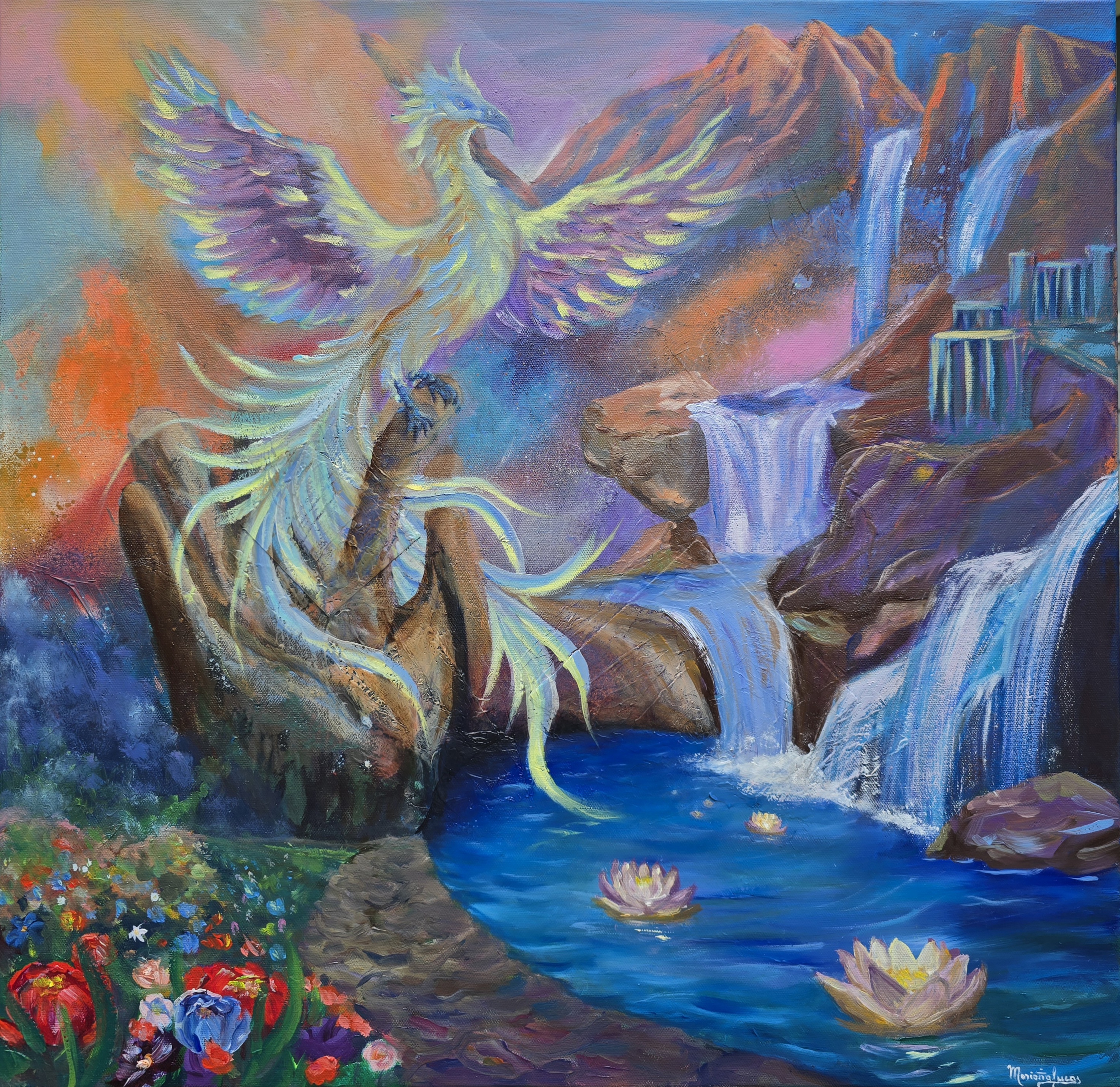 Phoenix Blooming Silence